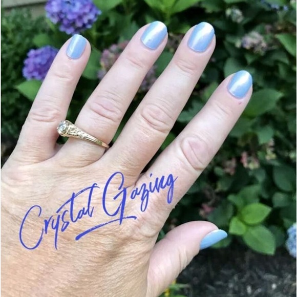 *Exclusive* Color Street: Crystal Gazing | Purple Blue Pastel Duochrome Shimmer - Picture 2 of 8